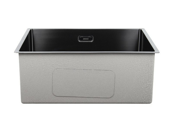 Мойка-Нерж "KAISER"  530x430x200*2.0+1.2mm/Gun metal (KSM-5345)